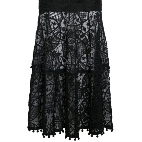 Alexis Dresses Nwt 795 Alexis Lucila Square Neck Dress In Midnight